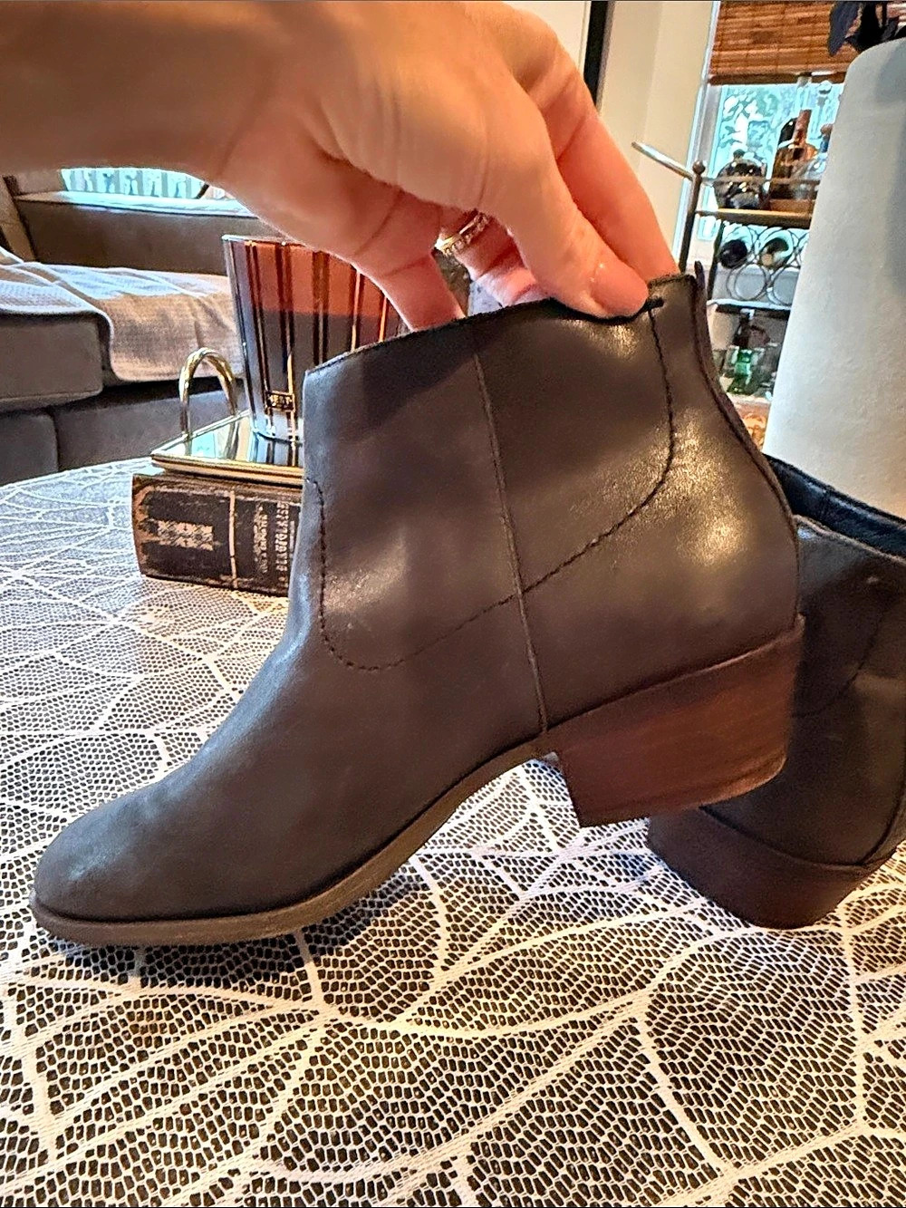 Lucky Brand Basel Ankle Booties – Size 6.5 – NWT